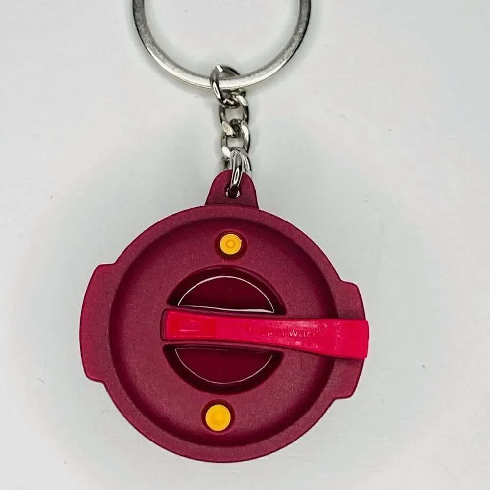 Tupperware Mini Microwave Pressure Cooker Keychain - Picture 2 of 5